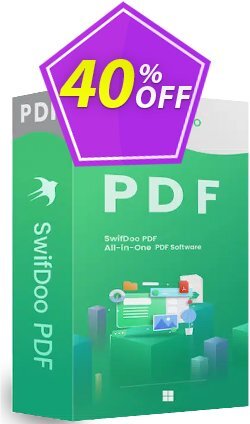 40% OFF SwifDoo PDF 2 Years Coupon code