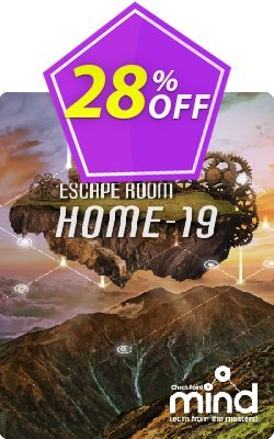 28% OFF Home-19 Escape Room Coupon code