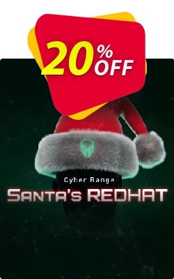 20% OFF Santa's Red Hat Cyber Range Coupon code