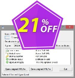 XML Signer - Upgrade and Support Amazing promotions code 2024
