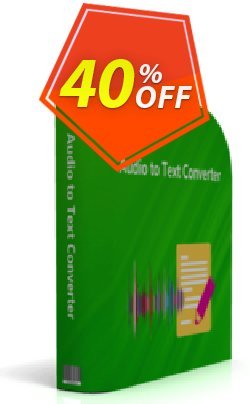 40% OFF EaseText Audio to Text Converter Coupon code