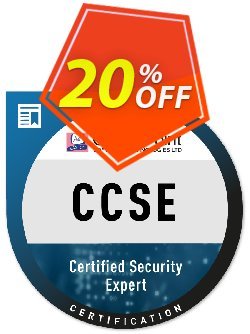 20% OFF Security Expert - CCSE exam Coupon code