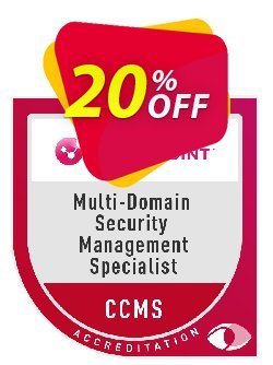 20% OFF MDMS Specialist - CCMS  Coupon code