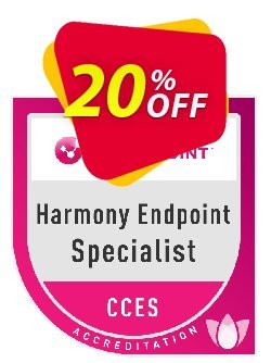 20% OFF Harmony Endpoint Specialist - CCES  Coupon code