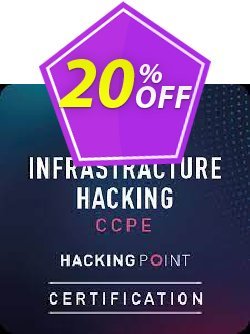 20% OFF Infrastructure Hacking Coupon code