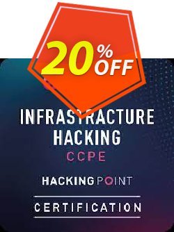 20% OFF Advanced Infrastructure Hacking Coupon code