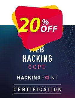 20% OFF Web Hacking Coupon code