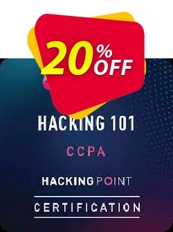 20% OFF Hacking 101 Coupon code