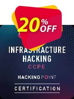 20% OFF Advanced Infrastructure Hacking Exam Coupon code