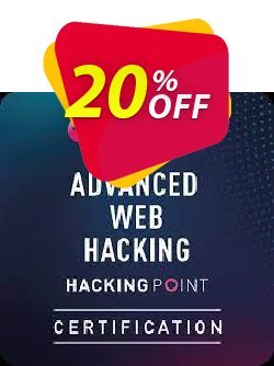20% OFF Advanced Web Hacking Exam Coupon code