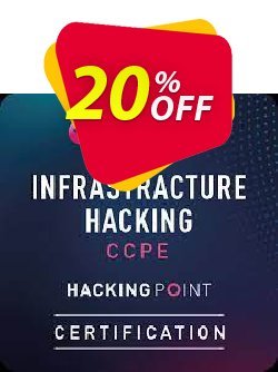 20% OFF Infrastructure Hacking Exam Coupon code