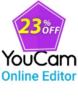 23% OFF YouCam Online Editor - 500 credits/mo Coupon code