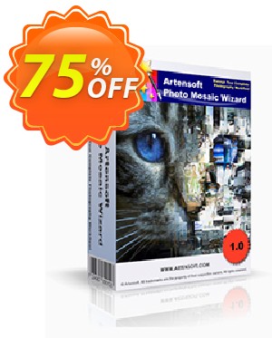 Artensoft Photo Mosaic Wizard-Spanish Coupon, discount ARTENSOFT75EETEW. Promotion:
