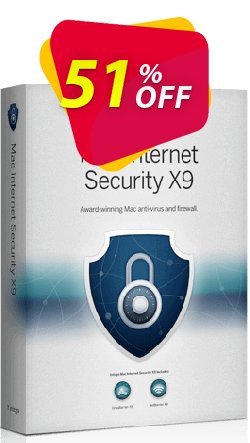 51% OFF Intego Mac Internet Security X9 Coupon code