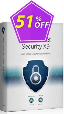 51% OFF Intego Mac Internet Security X9 Coupon code