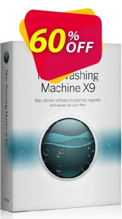 60% OFF Intego Mac Washing Machine X9 Coupon code