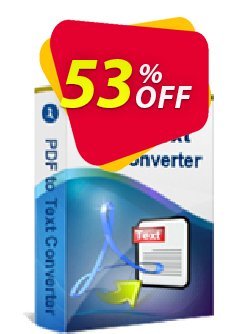 53% OFF iStonsoft PDF to Text Converter Coupon code