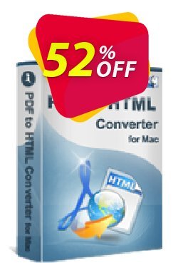 52% OFF iStonsoft PDF to HTML Converter for Mac Coupon code