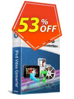 iStonsoft iPod Video Converter Coupon, discount 60% off. Promotion: 