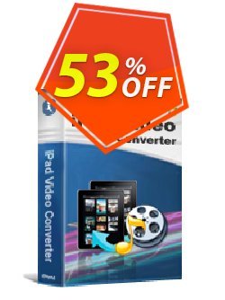 iStonsoft iPad Video Converter Coupon, discount 60% off. Promotion: 
