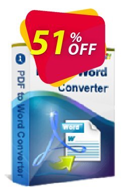 51% OFF iStonsoft PDF to Word Converter Coupon code