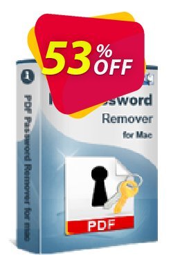 iStonsoft PDF Password Remover for Mac Coupon, discount 60% off. Promotion: 