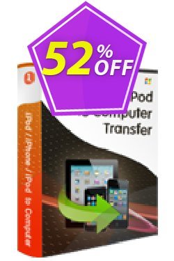 iStonsoft iPad/iPhone/iPod to Computer Transfer Coupon, discount 60% off. Promotion: 