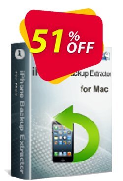 51% OFF iStonsoft iPhone Backup Extractor for Mac Coupon code
