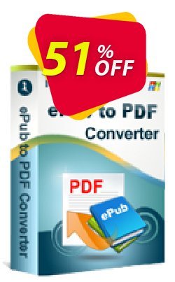 51% OFF iStonsoft ePub to PDF Converter Coupon code