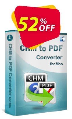 52% OFF iStonsoft CHM to PDF Converter for Mac Coupon code