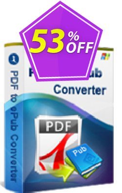 53% OFF iStonsoft PDF to ePub Converter Coupon code