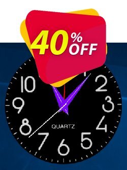 40% OFF Round Clock 2005 Version 3.0 Coupon code