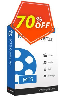 AnyMP4 MTS Converter Lifetime Coupon discount AnyMP4 coupon (33555) - 50% AnyMP4 promotion