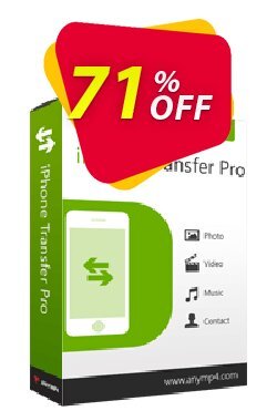 71% OFF AnyMP4 iPhone Transfer Pro Coupon code