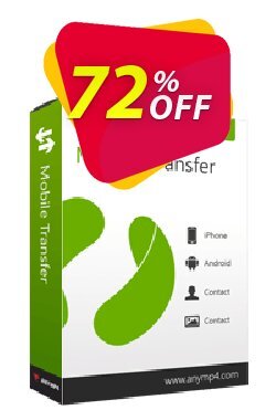 72% OFF AnyMP4 Mobile Transfer Coupon code