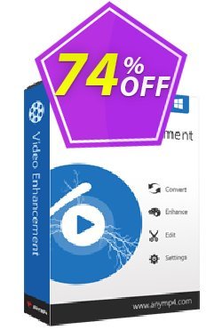 74% OFF AnyMP4 Video Enhancement Coupon code