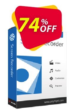 AnyMP4 Screen Recorder Coupon discount AnyMP4 coupon (33555) - 50% AnyMP4 promotion