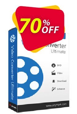 70% OFF AnyMP4 Video Converter Ultimate lifetime Coupon code