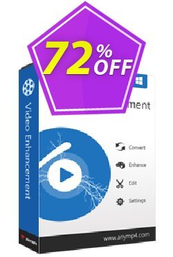 72% OFF AnyMP4 Video Enhancement Lifetime Coupon code