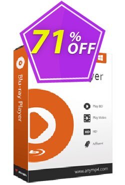 AnyMP4 Blu-ray Player Lifetime Coupon discount AnyMP4 coupon Blu-ray Player (33555) -