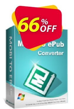 iPubsoft MOBI to ePub Converter Coupon, discount 65% disocunt. Promotion: 