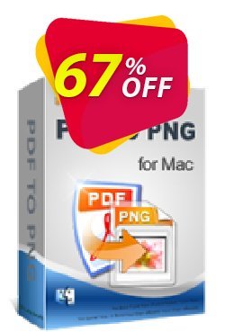 iPubsoft PDF to PNG Converter for Mac Coupon, discount 65% disocunt. Promotion: 