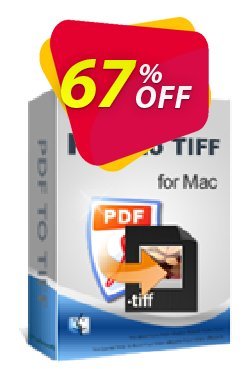 iPubsoft PDF to TIFF Converter for Mac Coupon, discount 65% disocunt. Promotion: 
