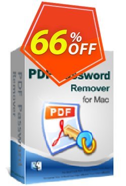 iPubsoft PDF Password Remover for Mac Coupon, discount 65% disocunt. Promotion: 