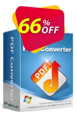 66% OFF iPubsoft PDF Converter Coupon code