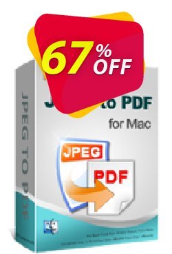 iPubsoft JPEG to PDF Converter for Mac Coupon, discount 65% disocunt. Promotion: 
