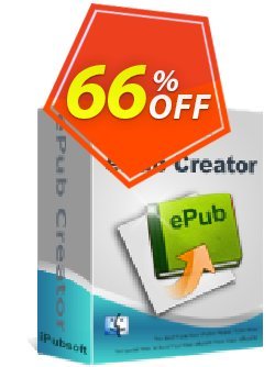 iPubsoft ePub Creator for Mac Coupon, discount 65% disocunt. Promotion: 