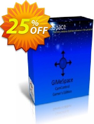 GiMeSpace CamControl Gamer's Edition Coupon, discount GiMeSpace Discount code (35803). Promotion: GiMeSpace coupon code