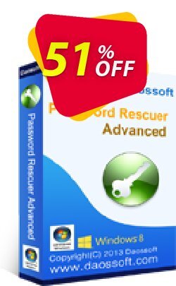 Daossoft Password Rescuer Advanced Coupon discount 40% daossoft (36100) - 40% daossoft (36100)