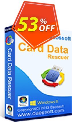 53% OFF Daossoft Card Data Rescuer Coupon code